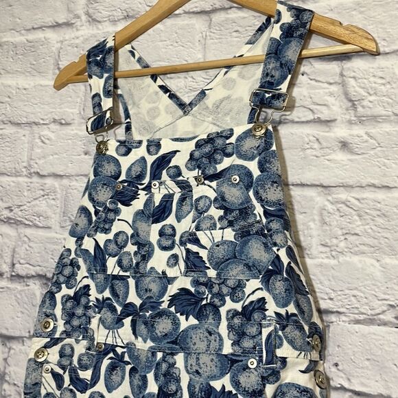 METRO Express Fruit Print Short Overalls Size 14 - Picture 3 of 10